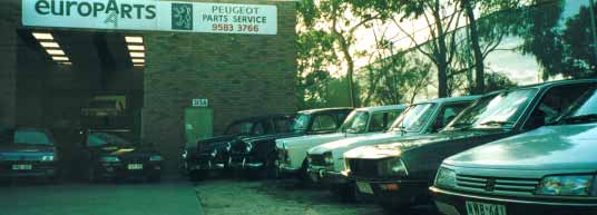 Europarts - Peugeot parts and service